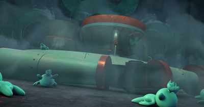 -[gasps]
-[toys squeak] - Spy Kids: Mission Critical