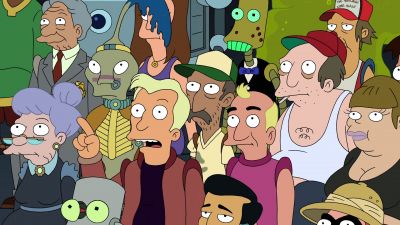 Gasps What's happening out there - Futurama: Into the Wild Green Yonder
