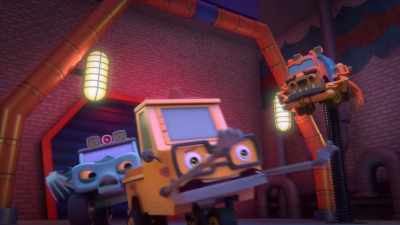 [gasps, whimpers] - Mighty Monsterwheelies