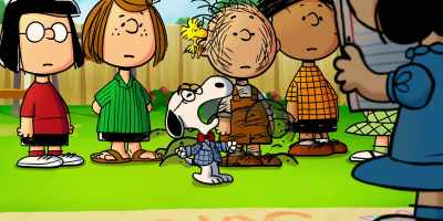 [gasps, whimpers] - Snoopy Presents: Lucy's School