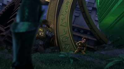 -[gasps]
-Why do you fight, sister? - Wizards: Tales of Arcadia