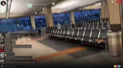 Gate 135 boarding,
ghosts only to the ghost plane. - Dashcam