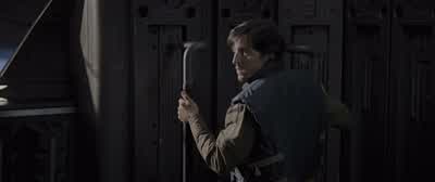 GATE OFFICER: Cargo shuttle, SW-0608... - Rogue One: A Star Wars Story