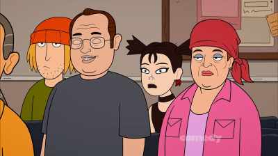 [gavel banging] - Corner Gas Animated