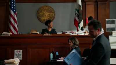 [ gavel bangs ] - All Rise