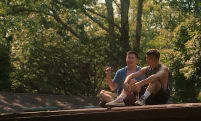 -Gay and stupid.
-(BOTH CHUCKLE) - Fire Island