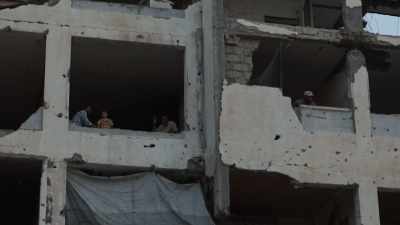 Gaza has been practically cut off
from the outside world. - Killing Gaza