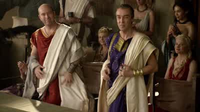 Gaze at the prisoners standing before you and imagine the Thracian maedi that invaded Macedonia, raping and pillaging its noble people, murdering all in their path, even a Roman governor. - Spartacus