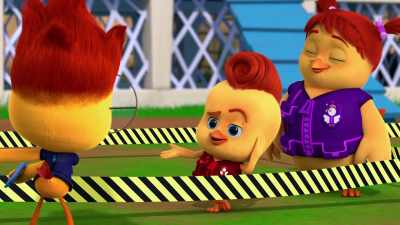 Gee, Coop, you really should be
taking this more seriously. - The Chicken Squad