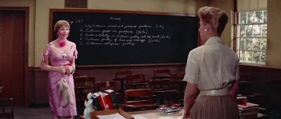Gee you don't look like a schoolteacher - Some Came Running