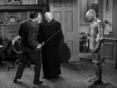 Gee, Gomez, you know,
with that sword in your hand - The Addams Family