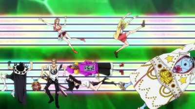 Gee, they got captured. - One Piece Film Red