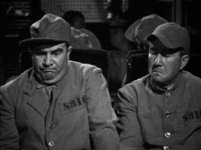 Gee I hope they send us to Leavensworth - The Last Gangster