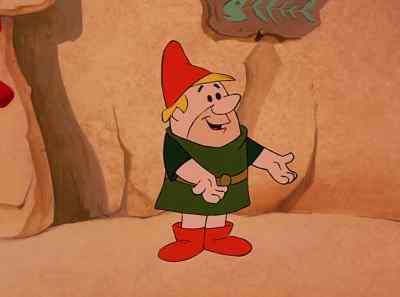 Gee, look at me.
I'm Santa's helper. - A Flintstone Christmas
