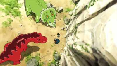 Geer and Top are waiting for us here - Doraemon: Nobita's New Dinosaur