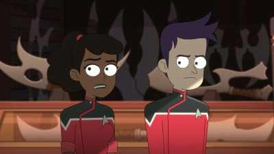 Geez, these guys are acting - Star Trek: Lower Decks