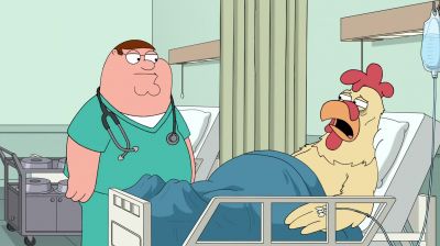 Geez, what's wrong with you?
We usually start fighting. - Family Guy