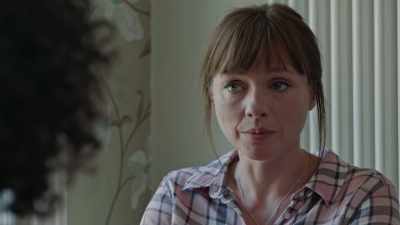 Gemma's playing quite happily,
blissfully unaware. - London Kills