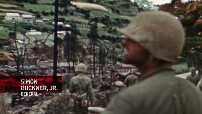 GEN BUCKNER: All
restrictions removed - The Pacific War in Color