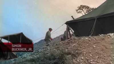 GEN BUCKNER:
Everything is now going well, - The Pacific War in Color