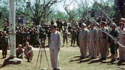 GEN MACARTHUR: The
capture of Corregidor - The Pacific War in Color
