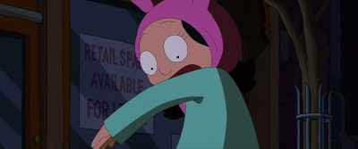 -(GENE AND TINA GASP)
-(LOUISE SCREAMS) - The Bob's Burgers Movie