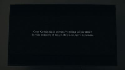 Gene Cousineau is currently
serving life in prison - Barry