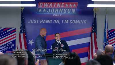 General, thank you so--
- Also I'd like to - Young Rock