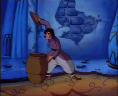 Genie, in here! - Aladdin