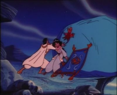 Genie? Why don't you
try pushing the other way? - Aladdin