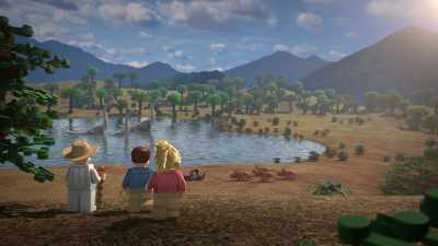 [Gennaro screaming] - LEGO Jurassic Park: The Unofficial Retelling