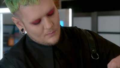 [gentle house music plays] - Glow Up: Britain's Next Make-Up Star