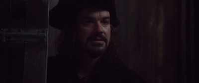 (gentle music continues)
(rain splattering) - The Highwayman