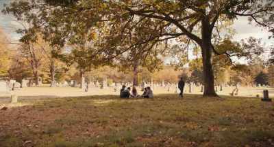 (gentle music)
(leaves crunching) - Spirit of Friendship