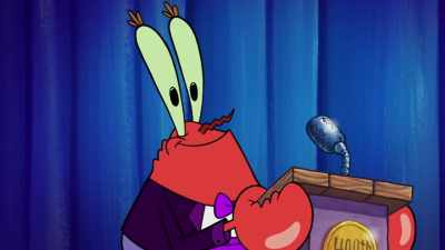 [gentle swelling music] - SpongeBob DocuPants