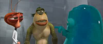 Gentlemen I'm afraid we are not making a very good first impressionAt least I'm talkingFirst new monster in years we couldn't get a wolf man or a mummyJust you know somebody to play cards with - Monsters vs  Aliens