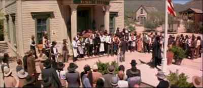 Gentlemen, just a little bit
closer together, please. - Lightning Jack