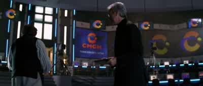 Gentlemen and ladies hold the pressesThis just inBy a curious quirk of fate we have the perfect storywith which to launch our satellite news network tonightIt seems a small crisis is brewing in the South China SeasI want full newspaper coverage I want - Tomorrow Never Dies