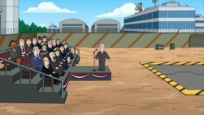 Gentlemen, our finest agent,
Stan Smith, - American Dad!
