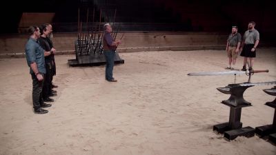 - Gentlemen,
this is the strength test. - Forged in Fire