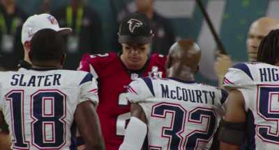 Gentlemen, we're about to begin
an overtime period - 80 for Brady