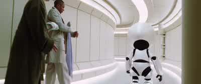 You can thank the Sirius Cybernetics Corporationfor building robots with G P PArthur What's G P P Marvin Genuine People PersonalitiesI'm a personality prototype You can tell can't you - The Hitchhiker's Guide to the Galaxy