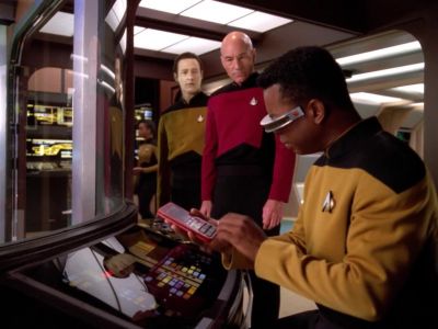 Geordi. - Star Trek: The Next Generation