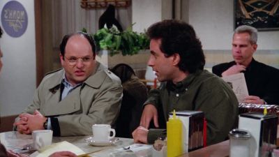 George is getting upset - Seinfeld