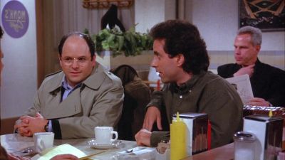 George is getting upset - Seinfeld