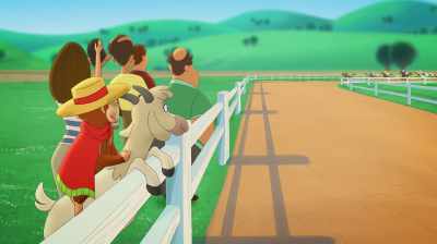 [George gibbering cheerfully] - Curious George: Royal Monkey
