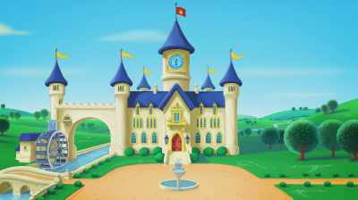 [George gibbering] - Curious George: Royal Monkey