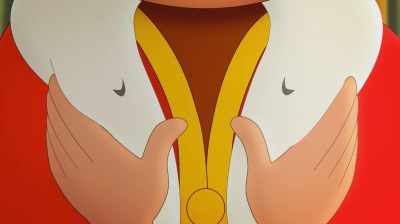 [George giggles] - Curious George: Royal Monkey