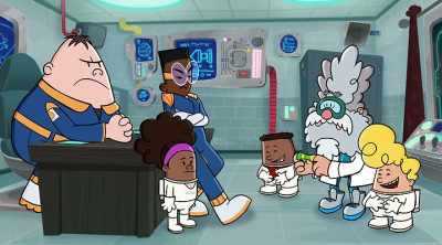 [George, Harold laughing] - The Epic Tales of Captain Underpants in Space