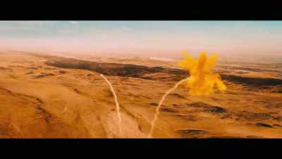 George Miller's colour palette,
mustard sand - The Story of Film: A New Generation